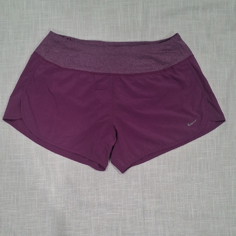 Nike Women's Deep Purple Athletic Shorts